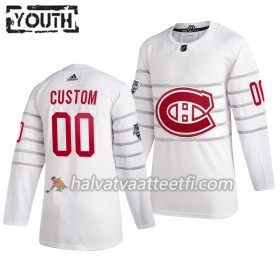 Lasten NHL Montreal Canadiens Pelipaita Custom Valkoinen 2020 NHL All-Star Adidas Authentic 